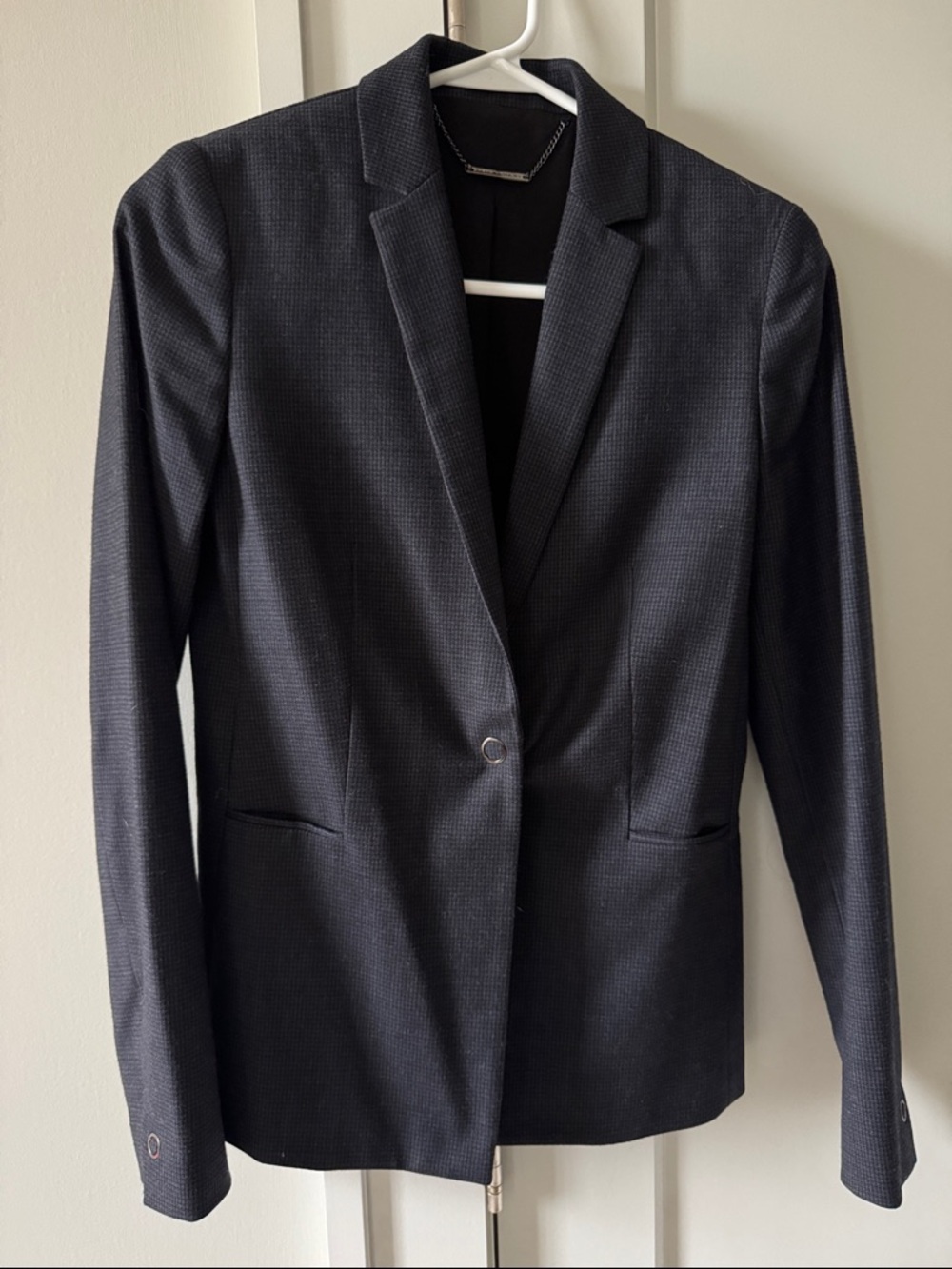 Elie Tahari Classic Black Women's Blazer Jacket - Tailored Single-Button EUC